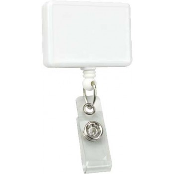 Badge Reel Custom Rectangular  100 Pack